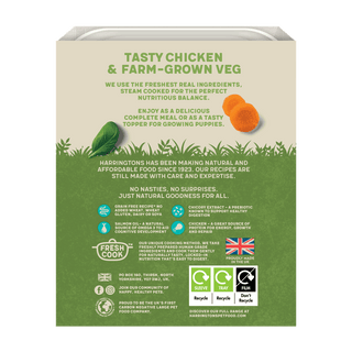 Chicken with Potato & Vegetables Grain Free Wet Puppy Food 8 x 380g