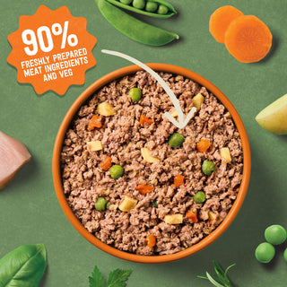 Chicken with Potato & Vegetables Grain Free Wet Dog Food 8 x 400g