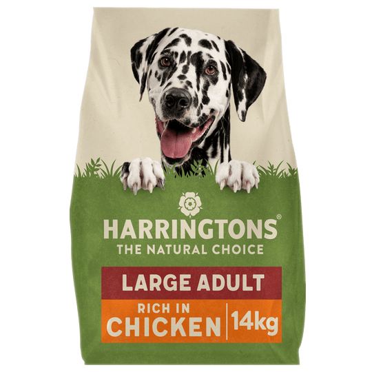 Dry Large Breed Adult Dog Food Rich in Chicken 14kg